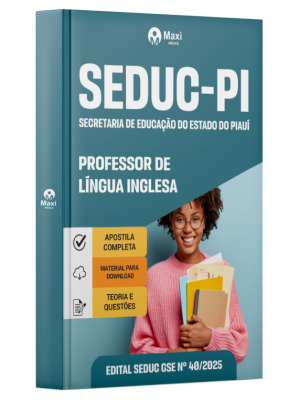 Apostila SEDUC-PI  - 2025 - Professor de Língua Inglesa