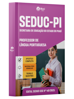 Apostila SEDUC-PI  - 2025 - Professor de Língua Portuguesa