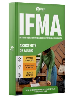 Apostila IFMA - 2025 - Assistente de Alunos