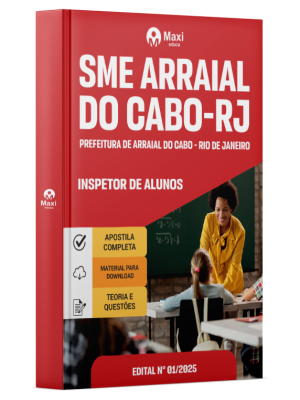 Apostila SME Arraial do Cabo - RJ - 2025 - Inspetor de Alunos