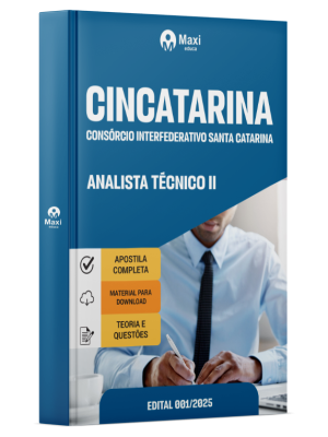Apostila CINCATARINA - 2025 - Analista Técnico II