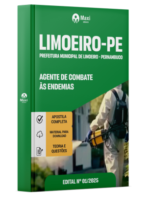 Apostila Prefeitura de Limoeiro - PE - 2025 - Agente de Combate às Endemias