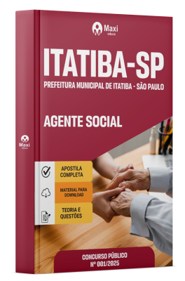 Apostila Prefeitura de Itatiba - SP 2025 - Agente Social