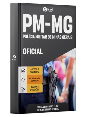 Apostila PM-MG - 2025 - Oficial
