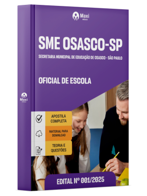 SME Osasco  - SP - 2025 - Oficial de Escola