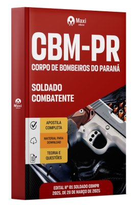 Apostila CBM-PR 2025 - Soldado Combatente