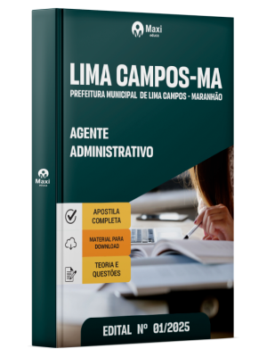 Apostila Prefeitura de Lima Campos - MA - 2025 - Agente de Combate a Endemias