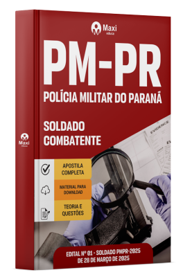 Apostila PM-PR 2025 - Soldado Combatente
