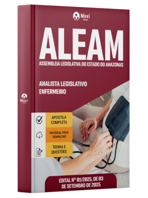 Apostila ALEAM - 2025 - Analista Legislativo - Enfermeiro