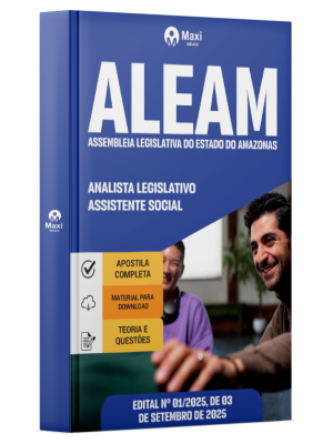 Apostila ALEAM - 2025 - Analista Legislativo - Assistente Social