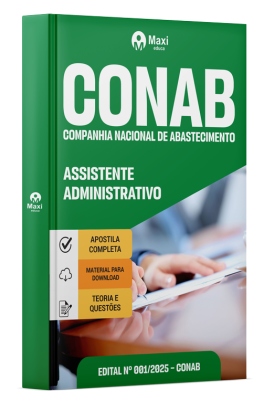 Apostila CONAB 2025 - Assistente Administrativo