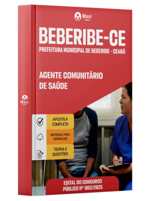 Apostila Prefeitura de Beberibe - CE - 2025 - Agente Comunitário de Saúde