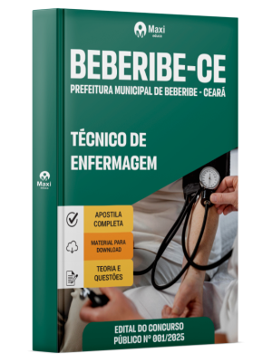 Apostila Prefeitura de Beberibe - CE - 2025 - Técnico de Enfermagem