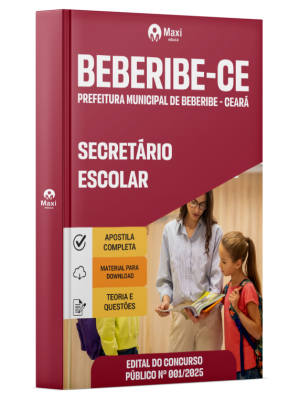 Apostila Prefeitura de Beberibe - CE - 2025 - Secretário Escolar