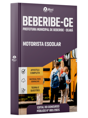 Apostila Prefeitura de Beberibe - CE - 2025 - Motorista Escolar