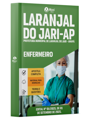 Apostila Prefeitura de Laranjal do Jari - AP - 2025 - Enfermeiro