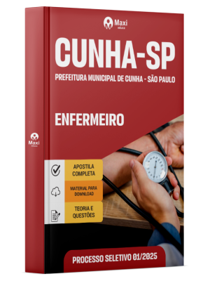 Apostila Prefeitura De Cunha - SP - 2025 - Enfermeiro