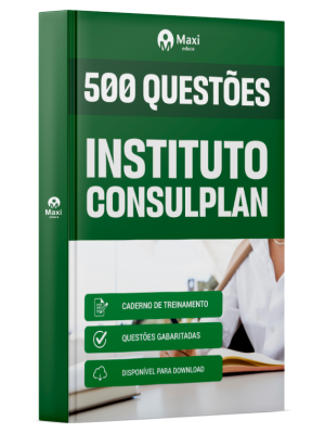 Caderno 500 questões gabaritadas - Instituto Consulplan