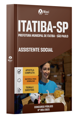 Apostila Prefeitura de Itatiba - SP 2025 - Assistente Social