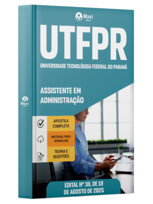 Apostila UTFPR - 2025 - Assistente em Administração