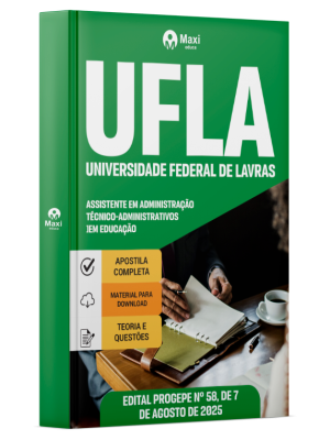 Apostila UFLA - 2025 - Assistente em Administração - Técnico-Administrativos em Educação
