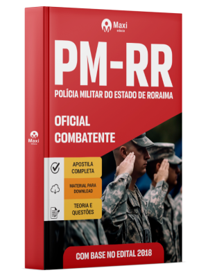 Apostila Preparatória PM RR - 2026 - Oficial Combatente
