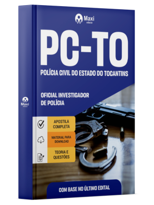 Apostila Preparatória PC TO - 2026 - Oficial Investigador de Polícia