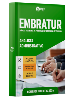 Apostila Preparatória EMBRATUR - 2026 - Analista – Administrativo