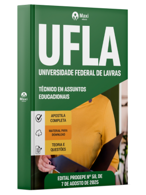 Apostila UFLA - 2025 - Técnico em Assuntos Educacionais