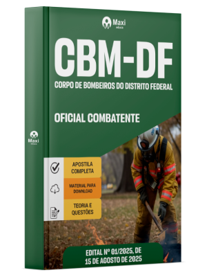 Apostila CBMDF - 2025 - Oficial Combatente