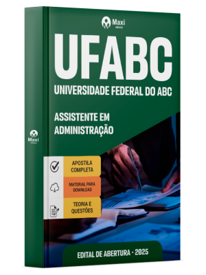 Apostila UFABC - 2025 - Assistente em Administração
