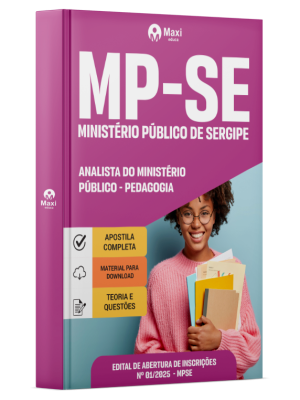 Apostila MP-SE - 2025 - - Analista do Ministério Público - Pedagogia
