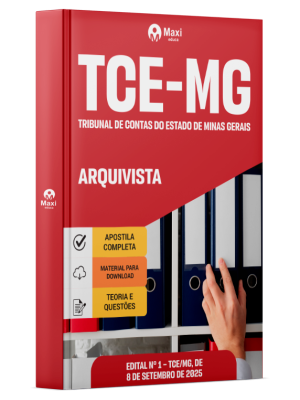 Apostila TCE-MG - 2025 - Arquivista
