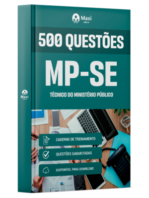 Caderno MP-SE  2025 - Técnico do Ministério Público - Área Administrativa