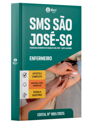 Apostila Prefeitura de São José - SC  2025 - Enfermeiro
