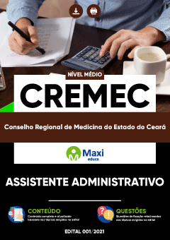 Apostila Conselho Regional de Medicina do Estado do Ceará - CREMEC - Assistente Administrativo