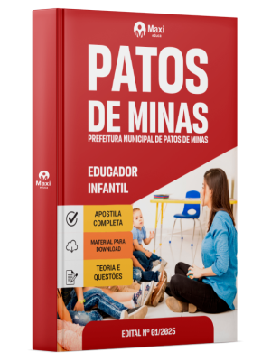 Apostila SME Patos de Minas-MG  2025 - Educador Infantil