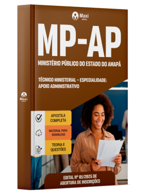 Apostila MP-AP  2025 - Analista Ministerial – Especialidade: Administração