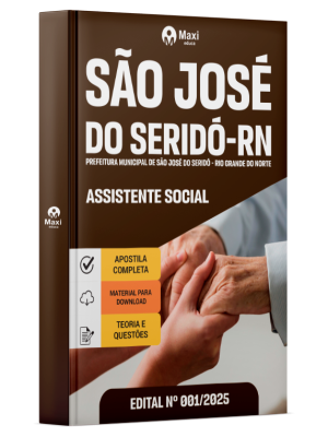 Apostila Prefeitura de São José do Seridó-RN em PDF 2025 - Assistente Social
