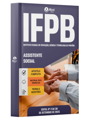 Apostila IFPB  2025 - Assistente Social
