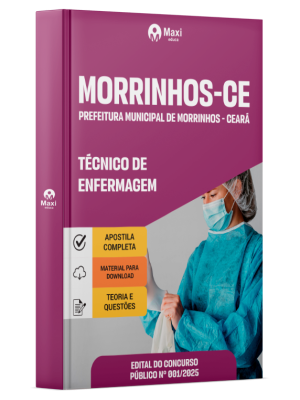 Apostila Prefeitura de Morrinhos-CE em PDF 2025 - Técnico de Enfermagem