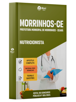 Apostila Prefeitura de Morrinhos-CE em PDF 2025 - Nutricionista