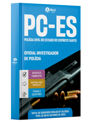 Apostila PC-ES 2025 - Oficial Investigador de Polícia