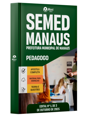 Apostila SEMED MANAUS 2025 - Pedagogo