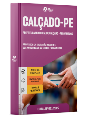 Apostila Prefeitura de Calçado-PE 2025 - Motorista I