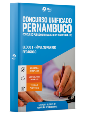 Apostila CPU-PE 2025 - Bloco 1 - Nível Superior - Pedagogo