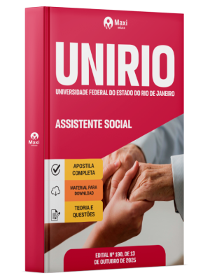 Apostila UNIRIO 2025 - Assistente Social
