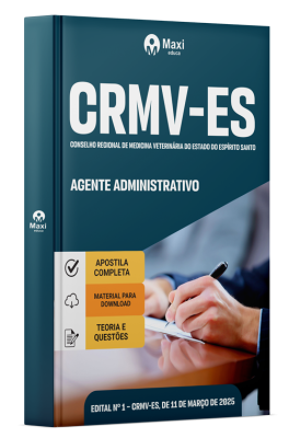 Apostila CRMV-ES 2025 - Agente Administrativo