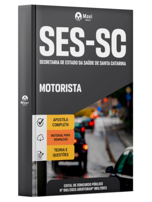 Apostila SES-SC 2025 - Motorista