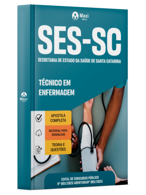 Apostila SES-SC 2025 - Técnico em Enfermagem
